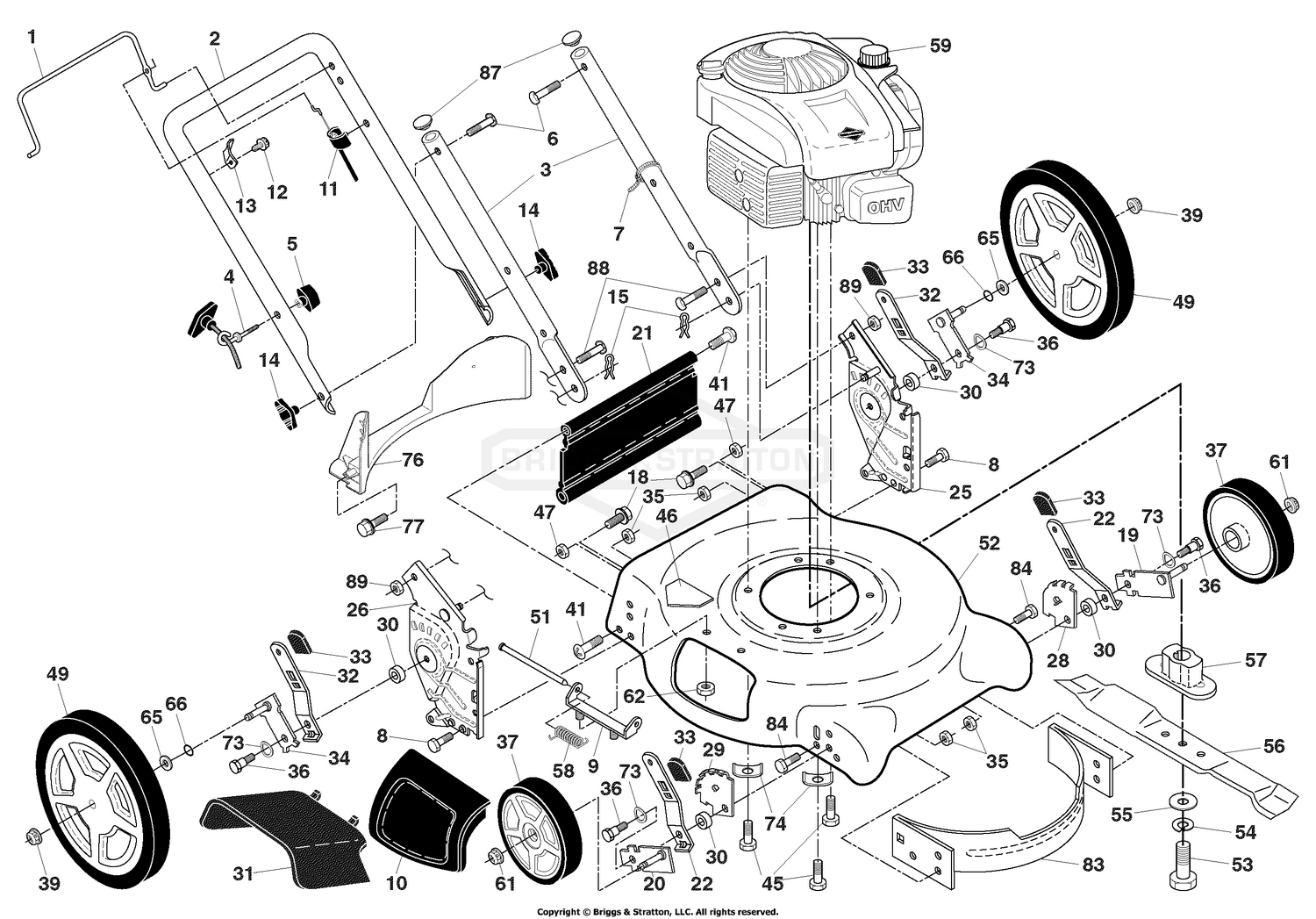 Murray lawn mower on sale replacement parts