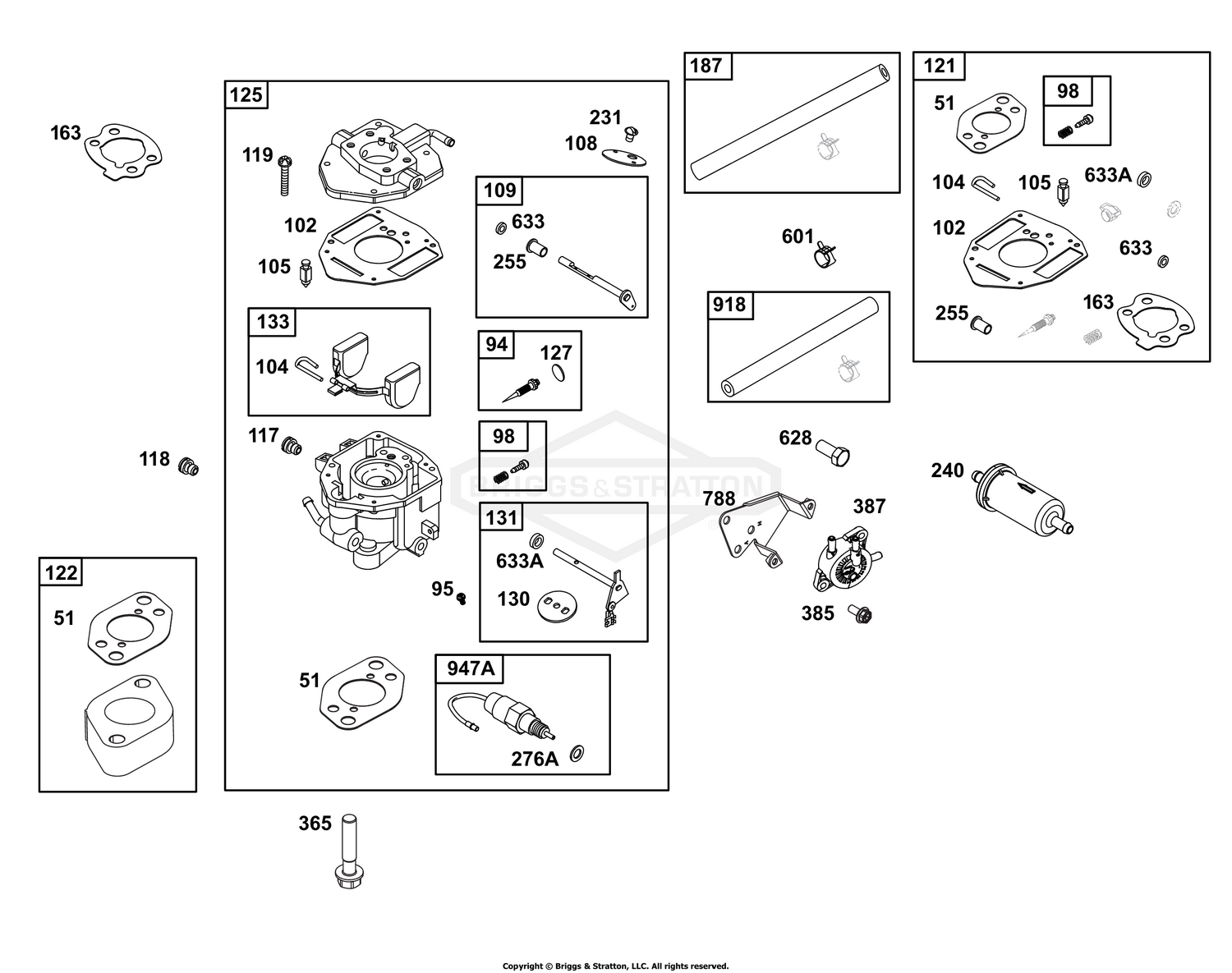Carburetor and Fuel Supply Group