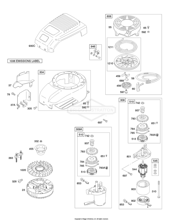 1236720136E2 Briggs and Stratton Engine PartsWarehouse