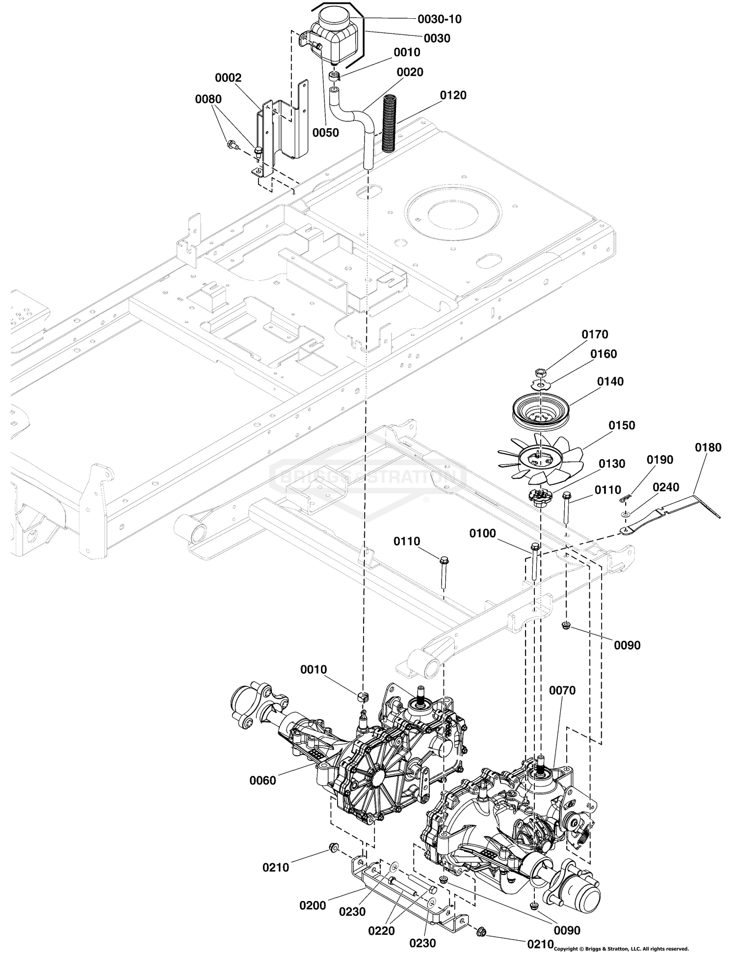 Hydraulic Group - Export - S/N: 4000034138 & Below
