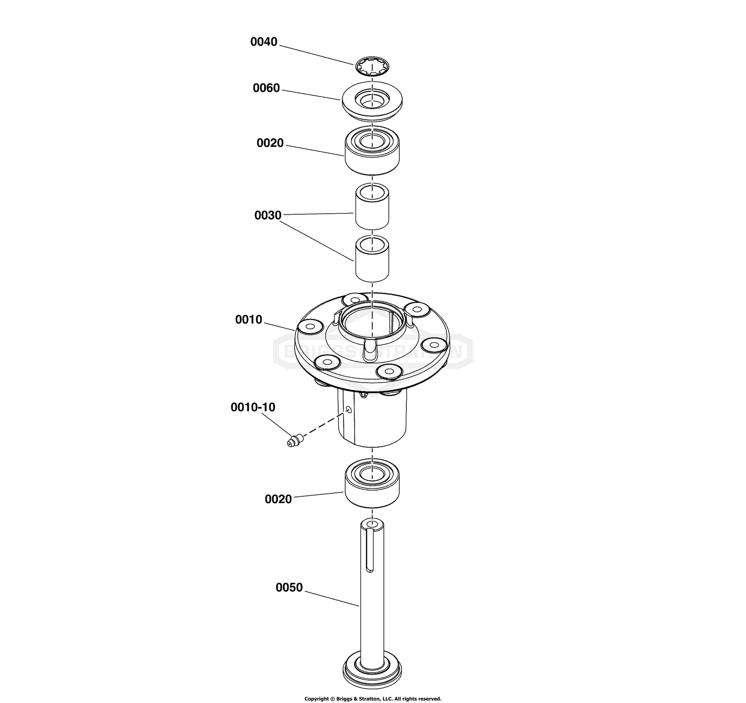 Spindle Service Parts - 5417770