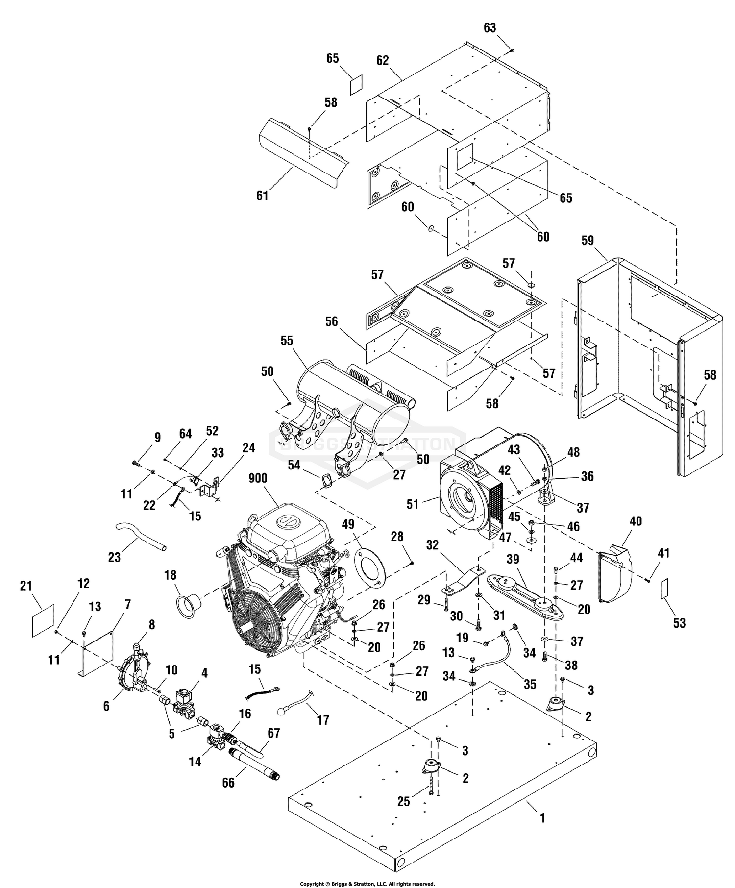Assembly diagram