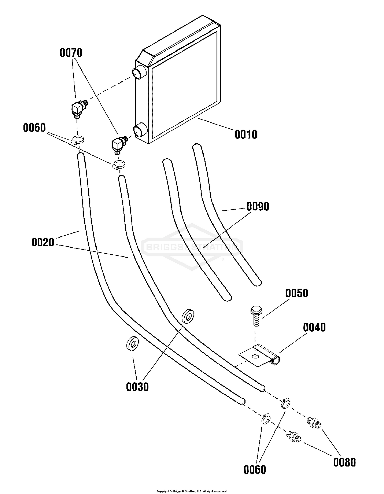 Engine Group - Oil Cooler