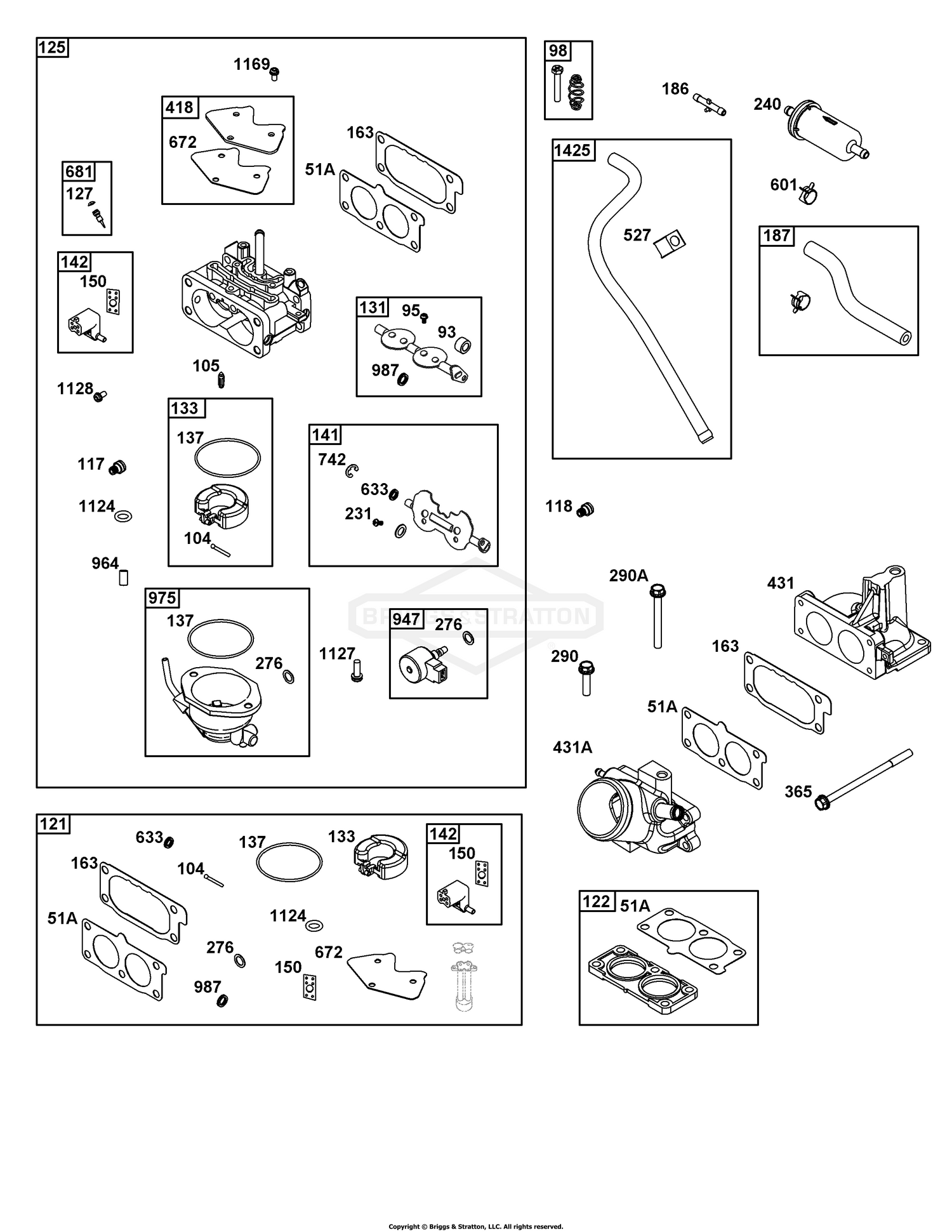 Carburetor and Fuel Supply Group