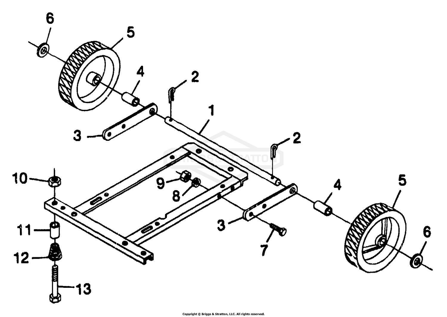 Wheel Kit For 3.5KW