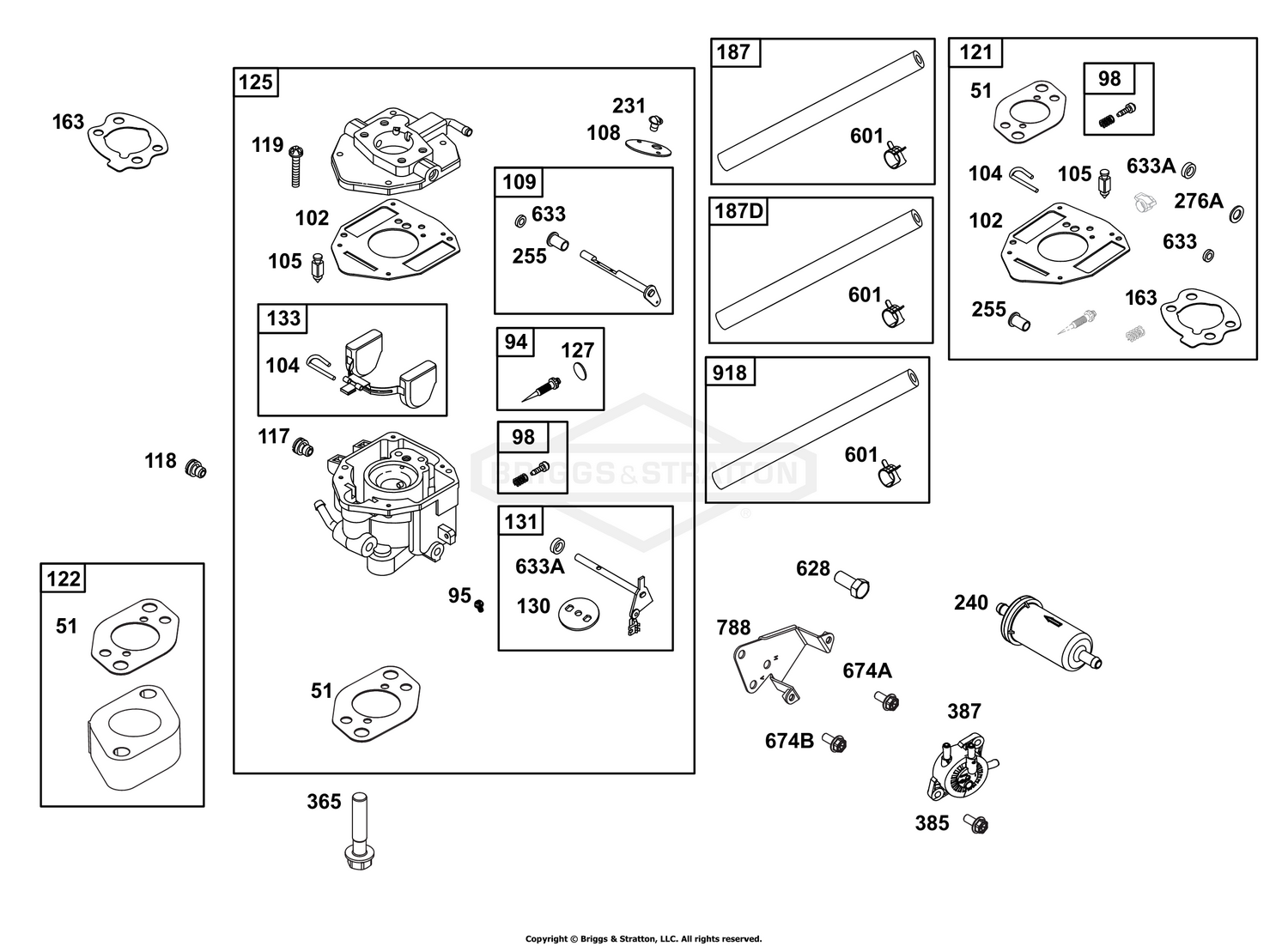 Carburetor and Fuel Supply Group
