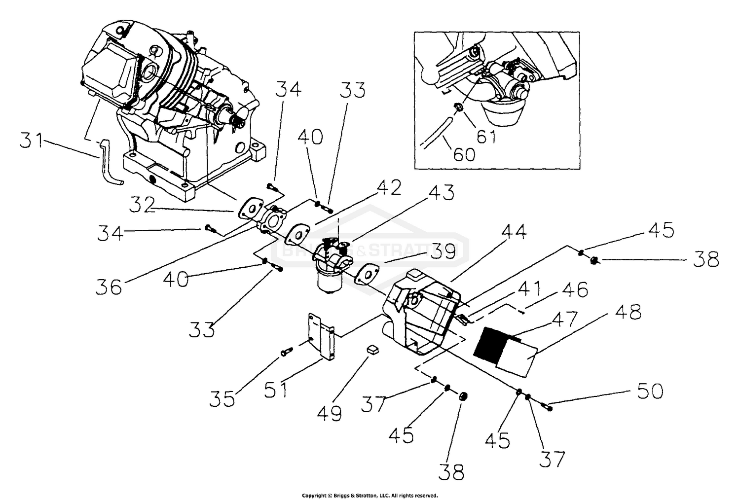 Air Cleaner And Carburetor
