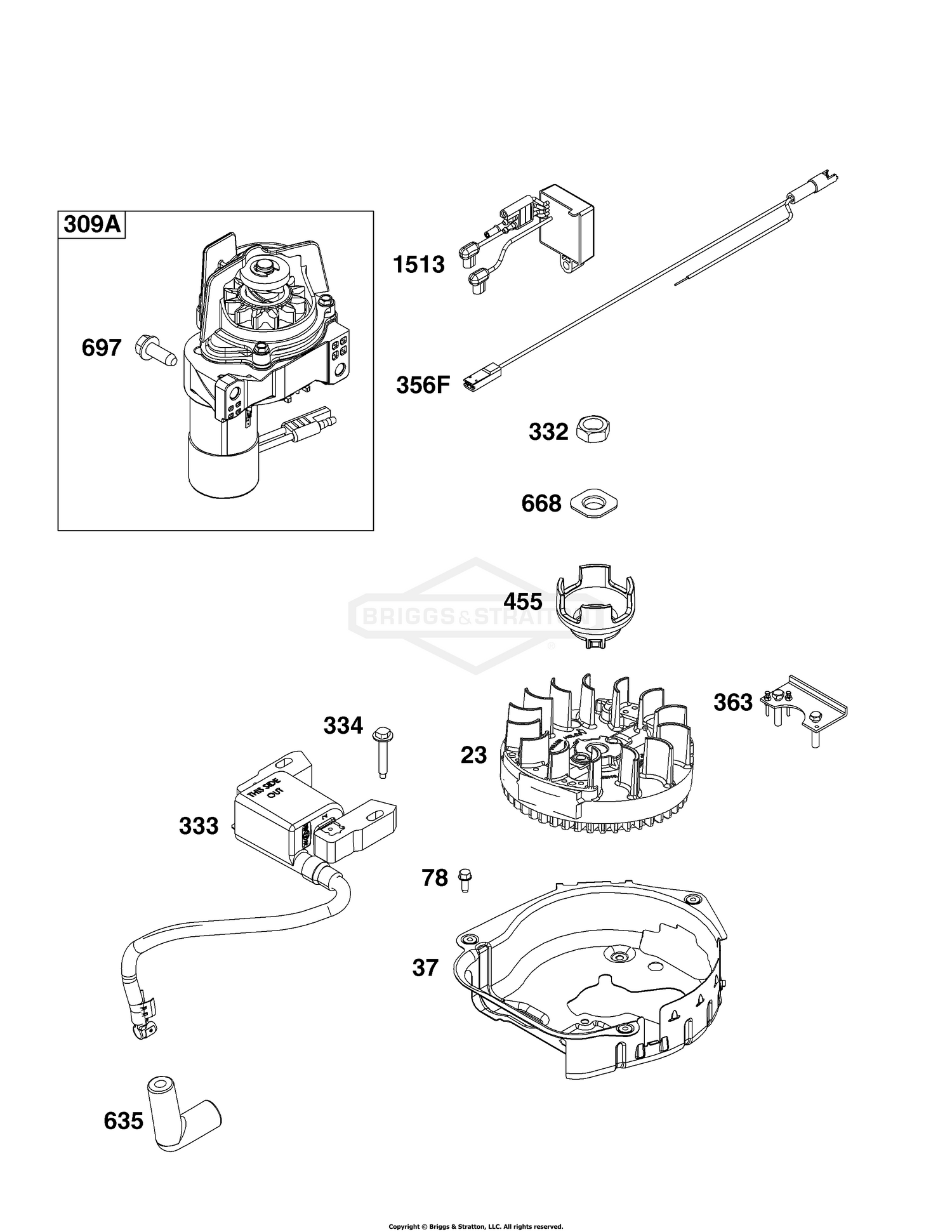Flywheel, Ignition, and Starter Group