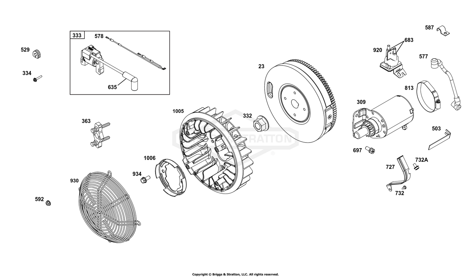 Flywheel, Ignition, and Starter Group