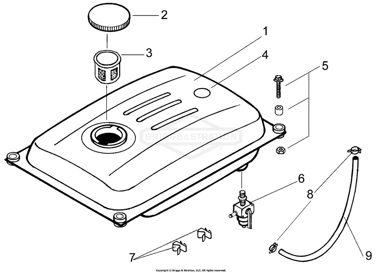 Fuel Tank and Fittings