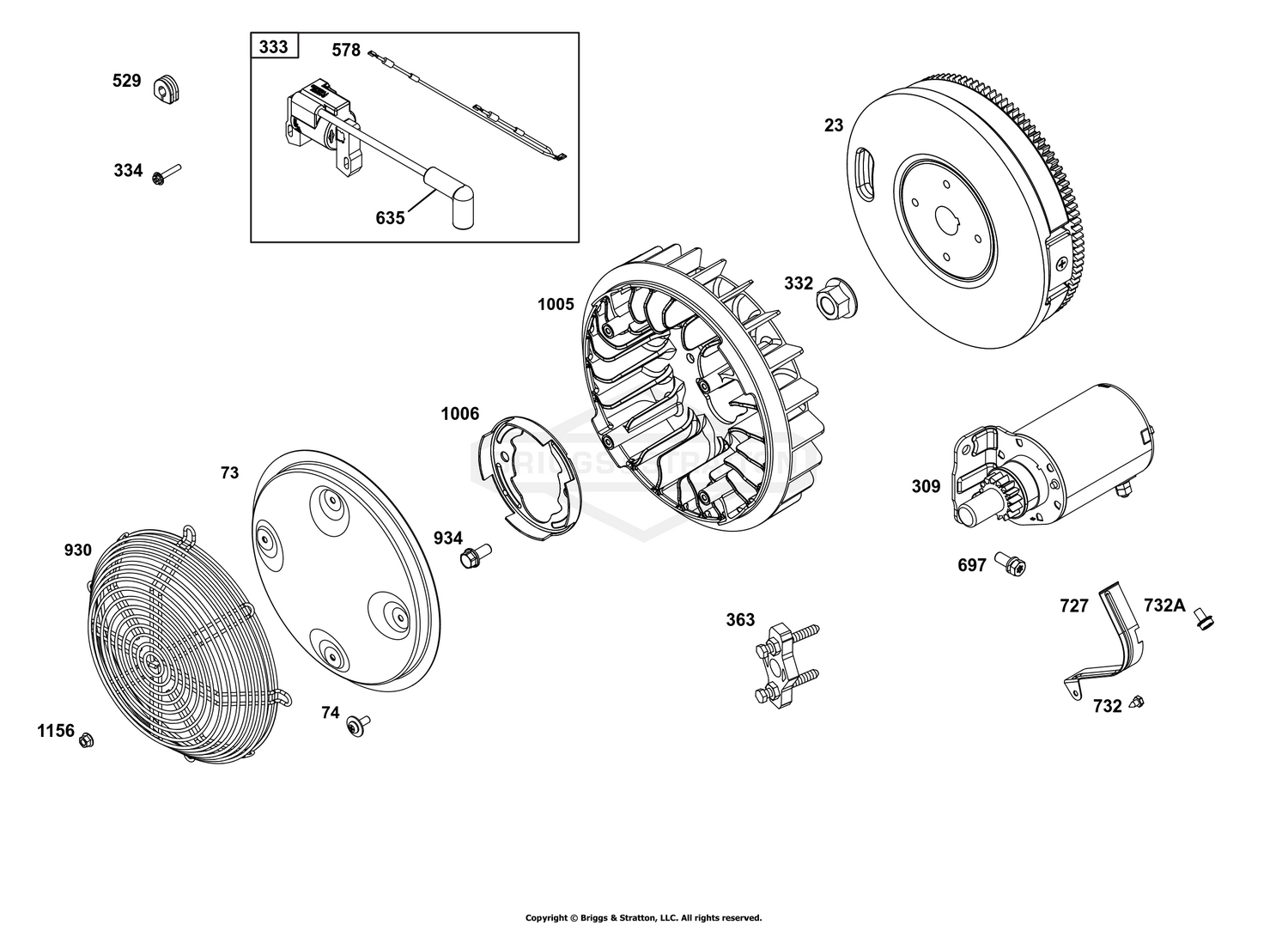 Flywheel, Ignition, and Starter Group