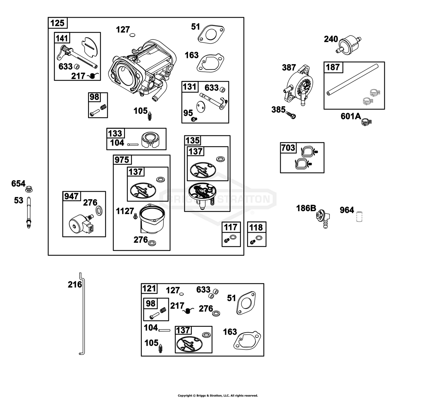 Carburetor and Fuel Supply Group