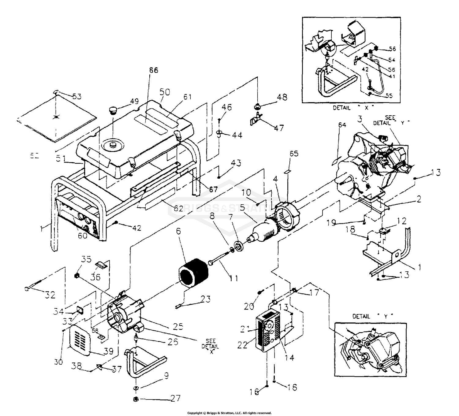 Generator Repair Parts (10/95)
