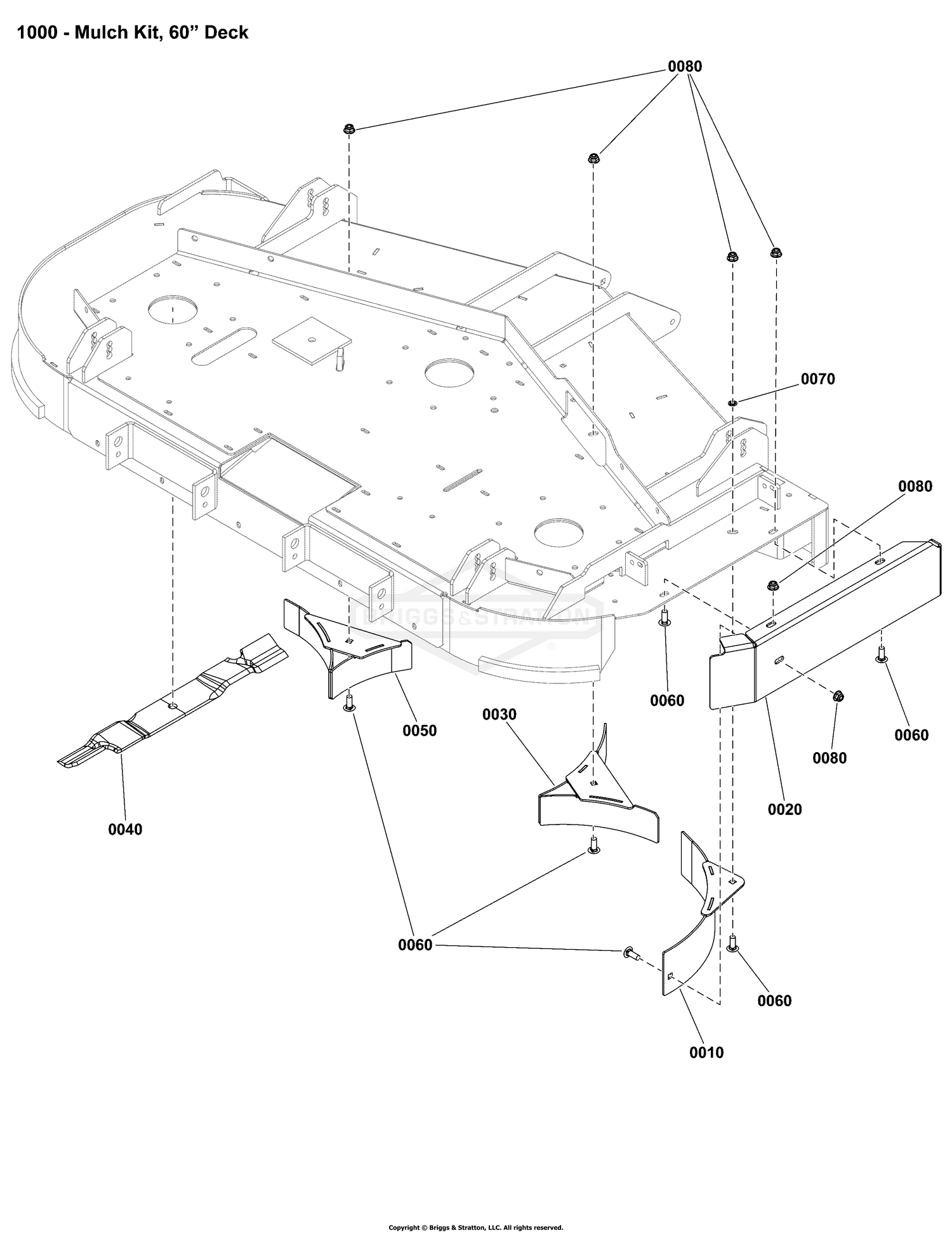 60" Mulch Kit - 5601441