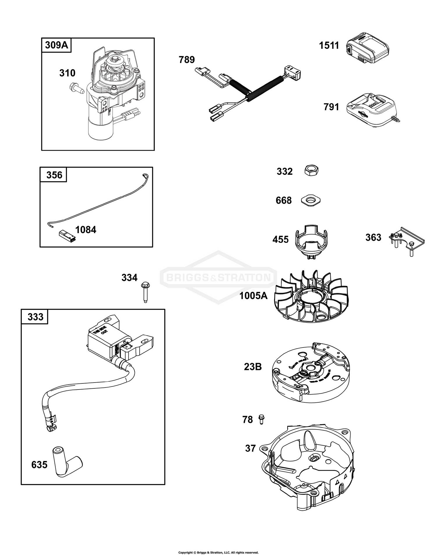 Flywheel, Ignition, and Starter Group