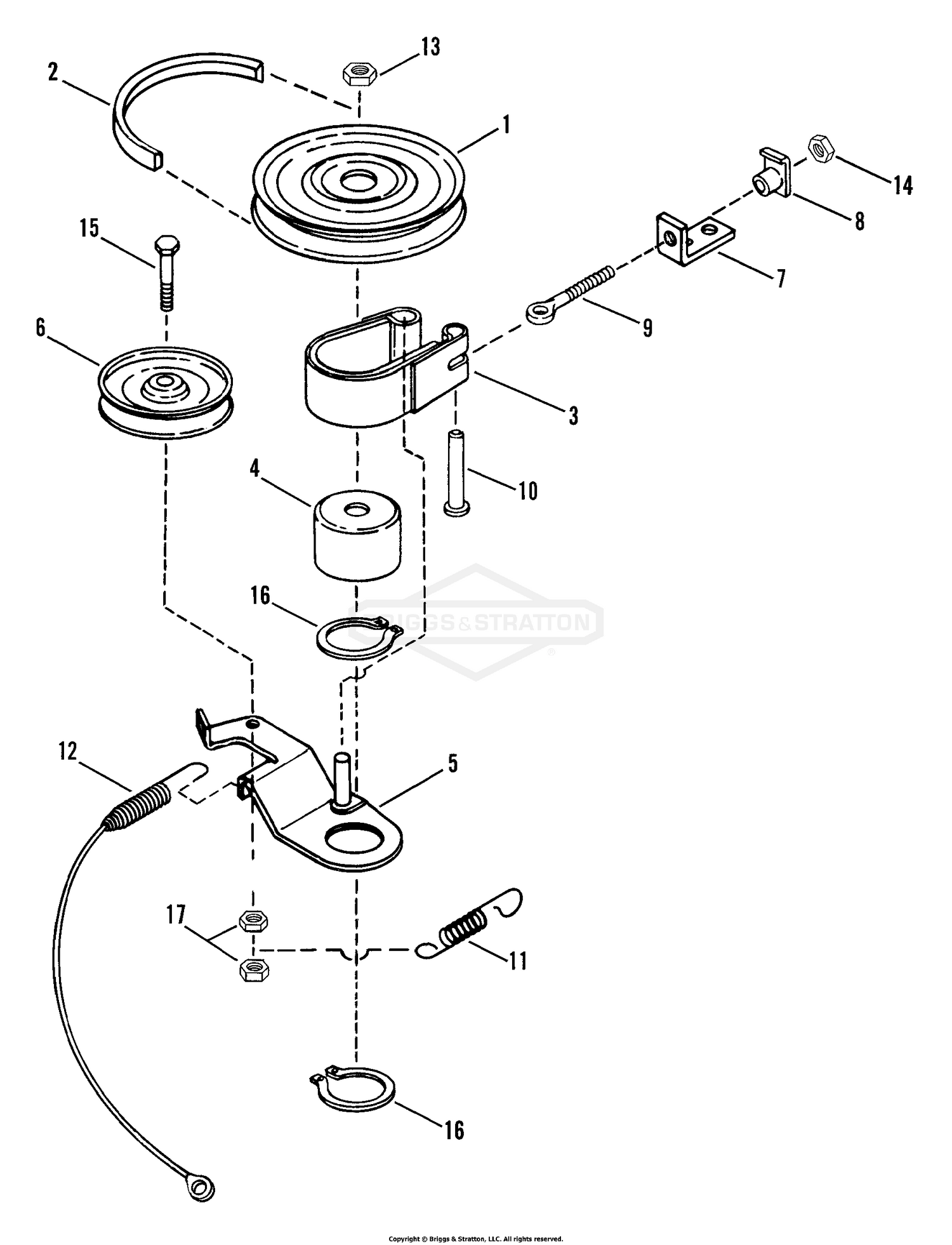 Belt, Blade Brake, 41" Deck