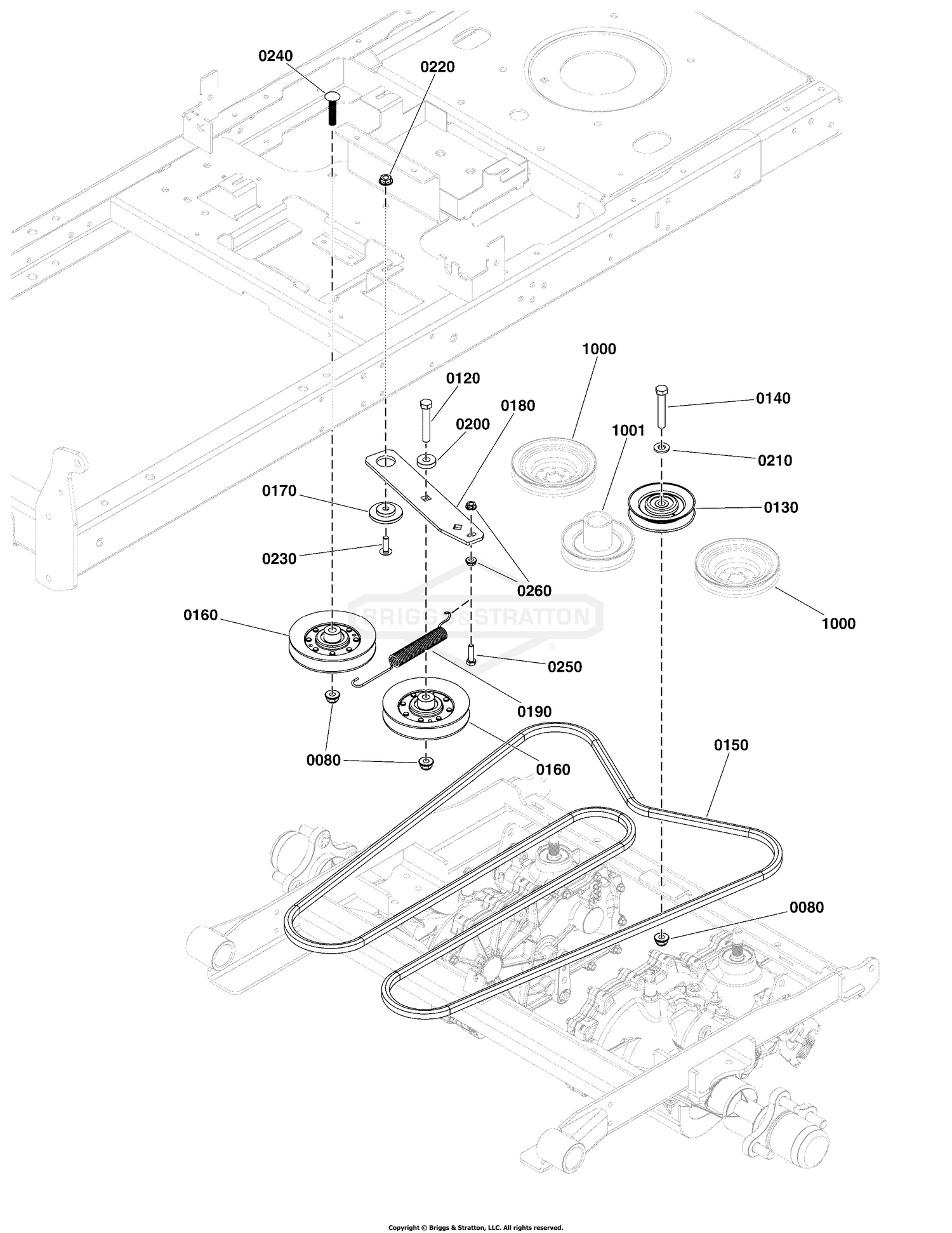 Transaxle Drive Group S/N: 2017940000 & Below