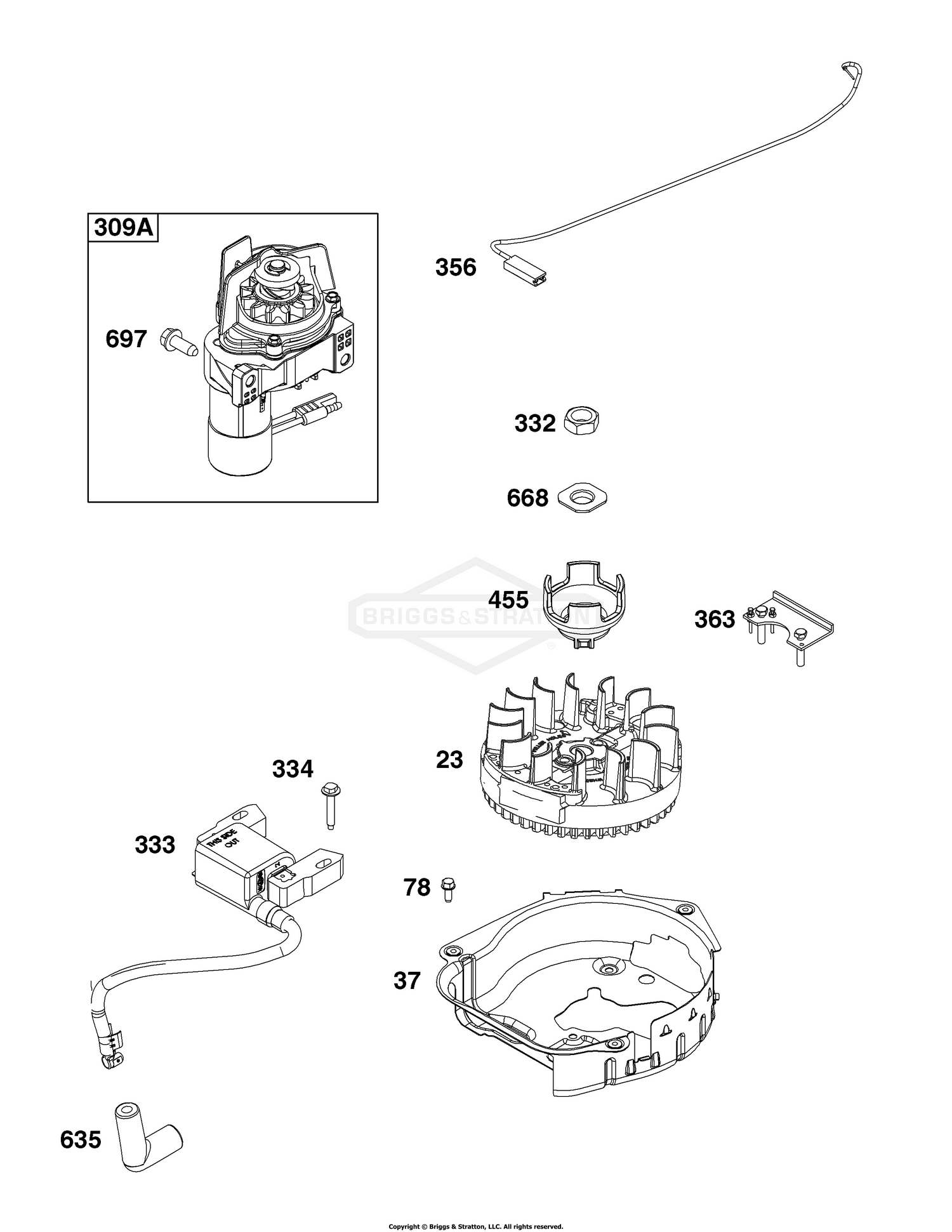 Flywheel, Ignition, and Starter Group