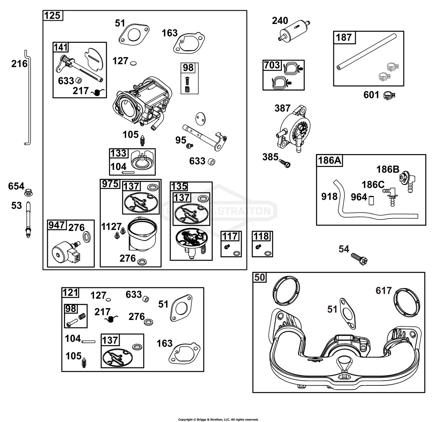 Carburetor and Fuel Supply Group