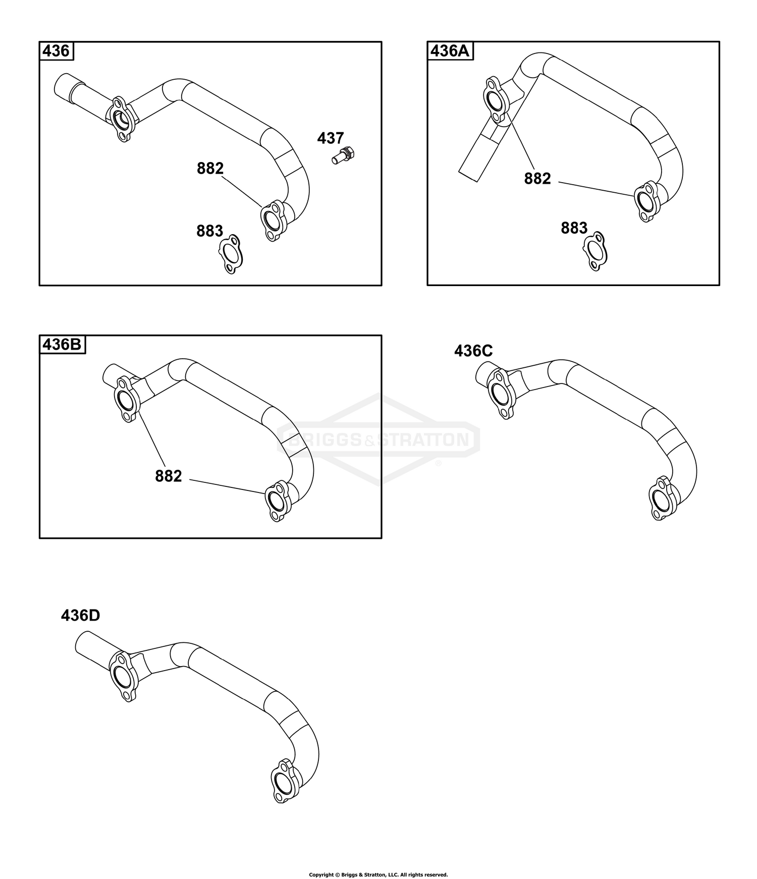 Oil Filter Side Outlet Manifolds
