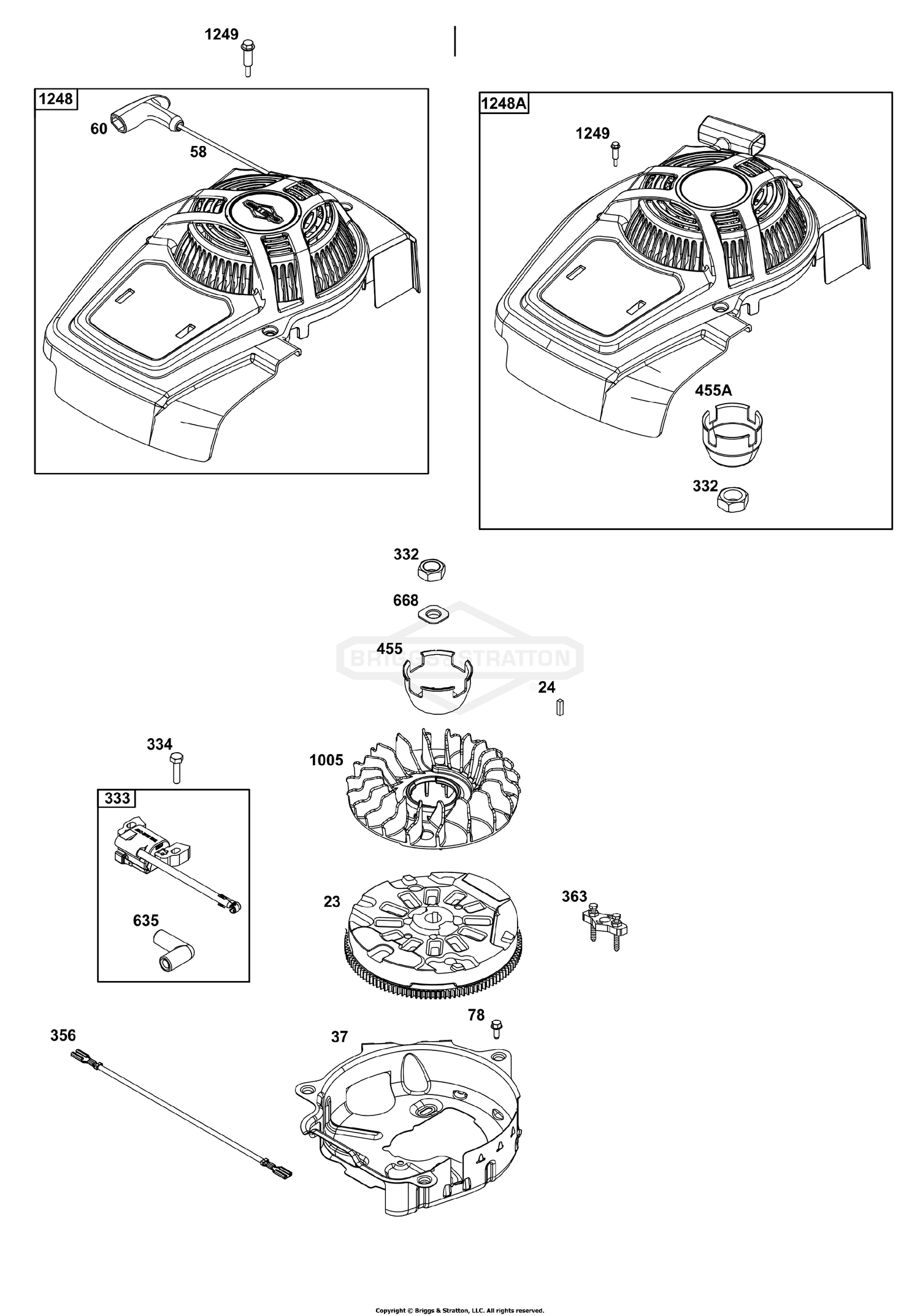 Flywheel, Ignition, and Starter Group