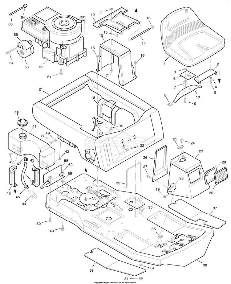 murray rear engine riding lawn mower