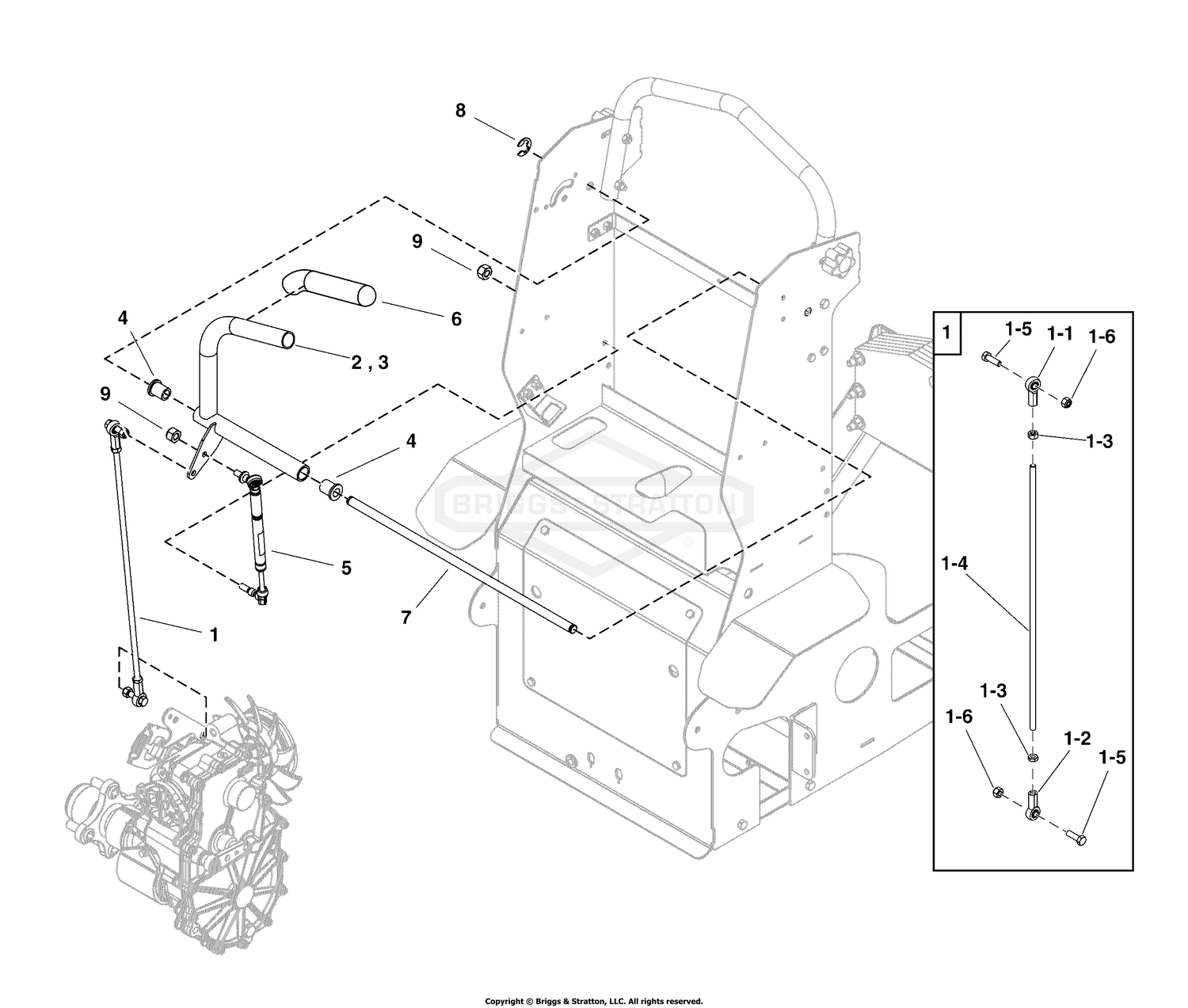 Motion Control Lever Group