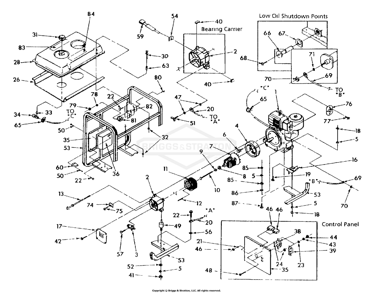 Generator Replacement Parts (10/95)