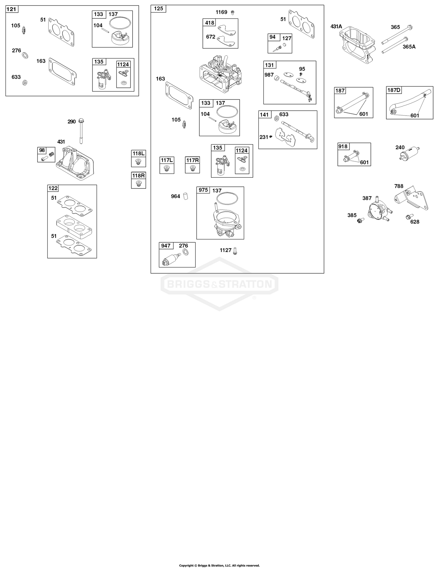 Carburetor and Fuel Supply Group