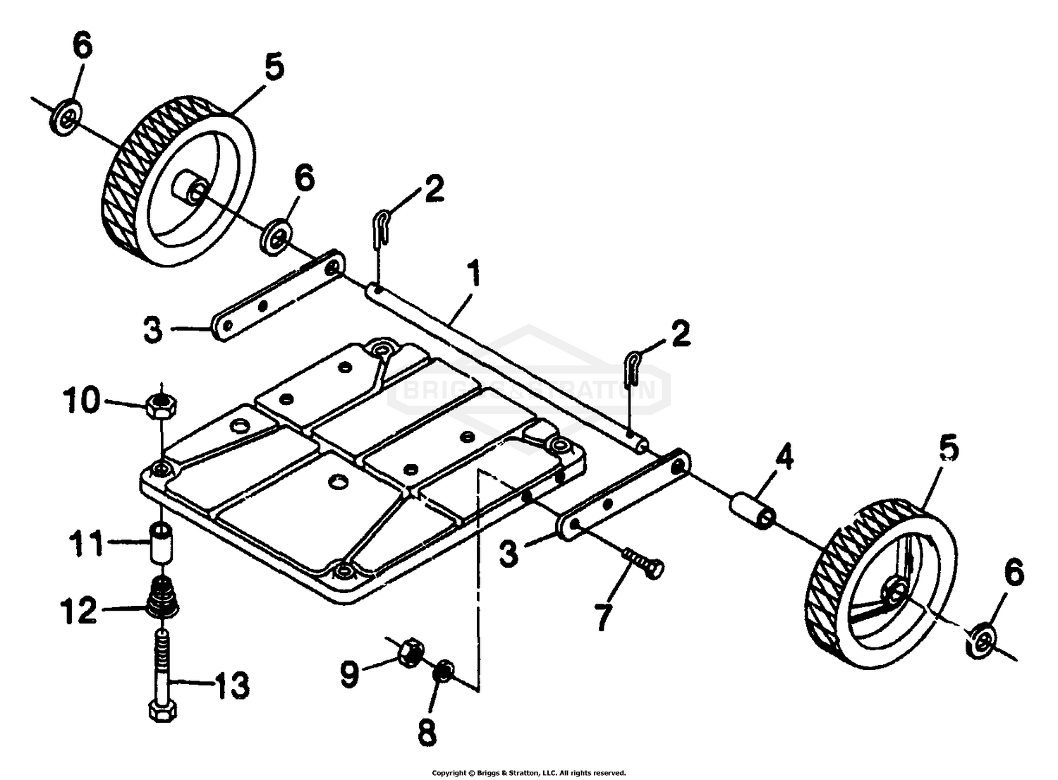 Wheel Kit For 2KW