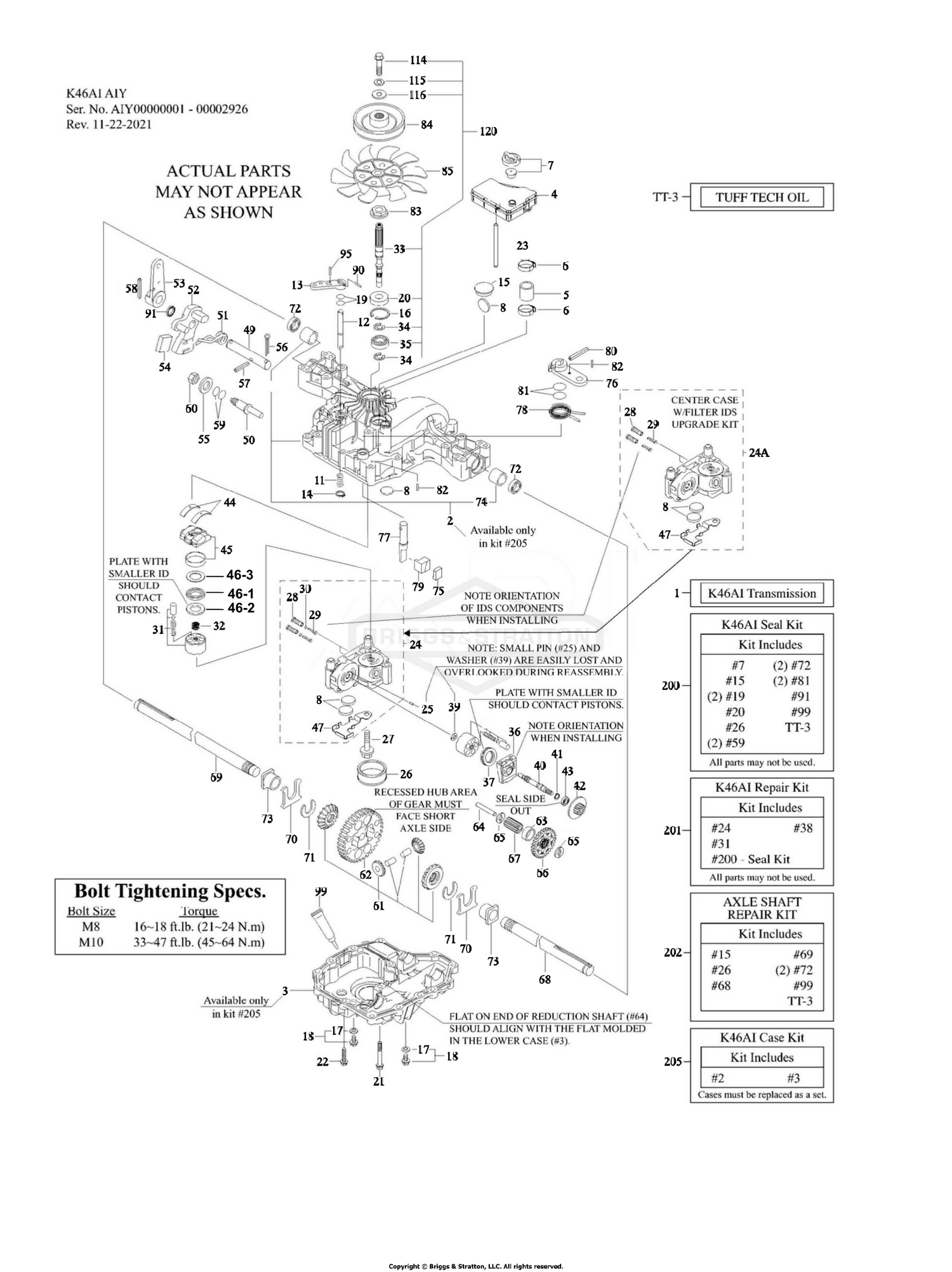 Assembly diagram