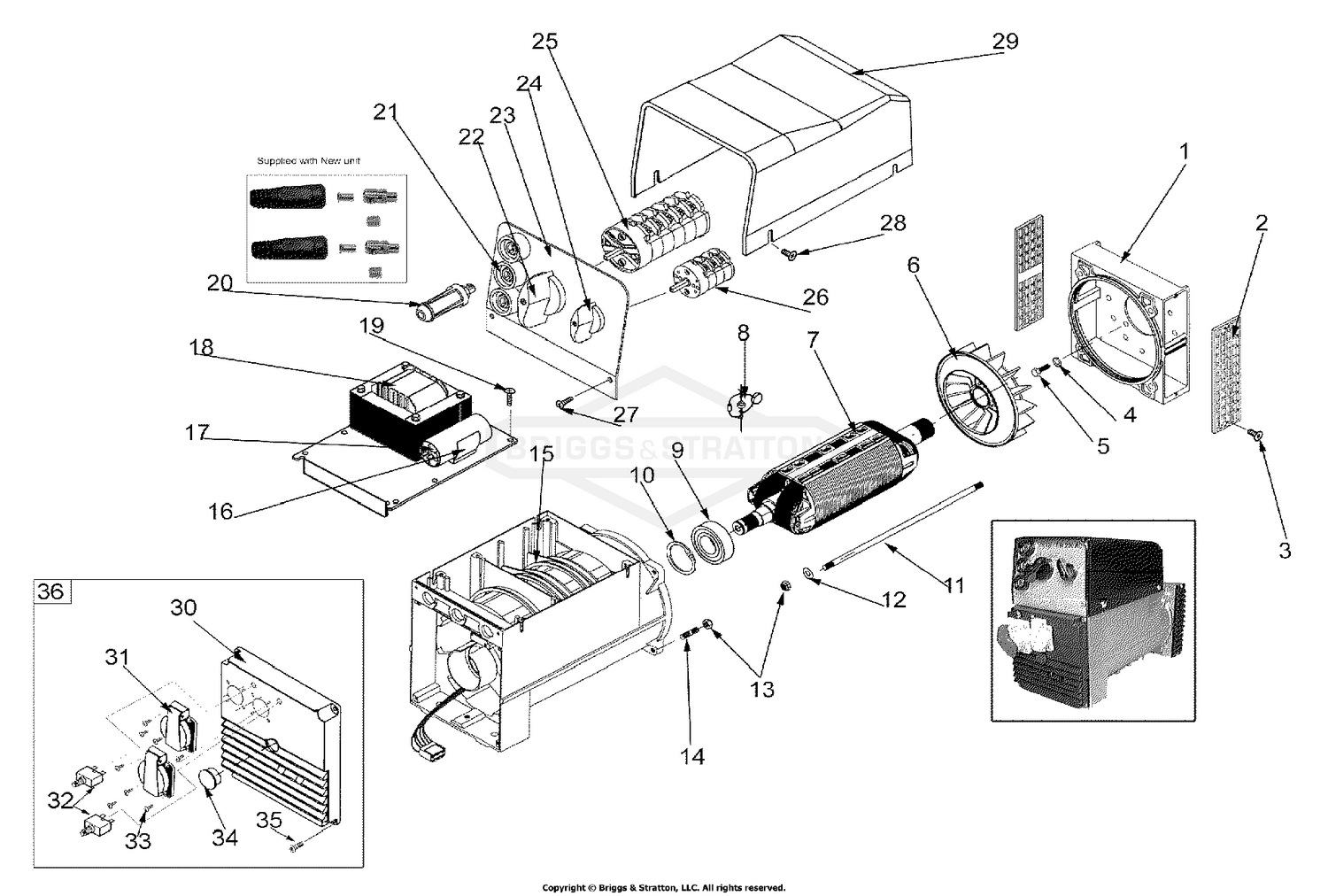 Alternator 102394GS