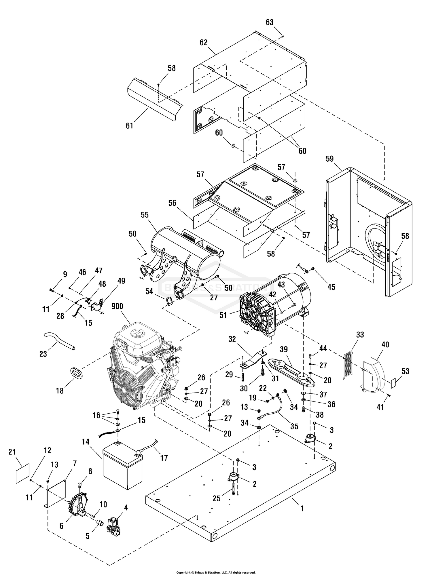 Assembly diagram