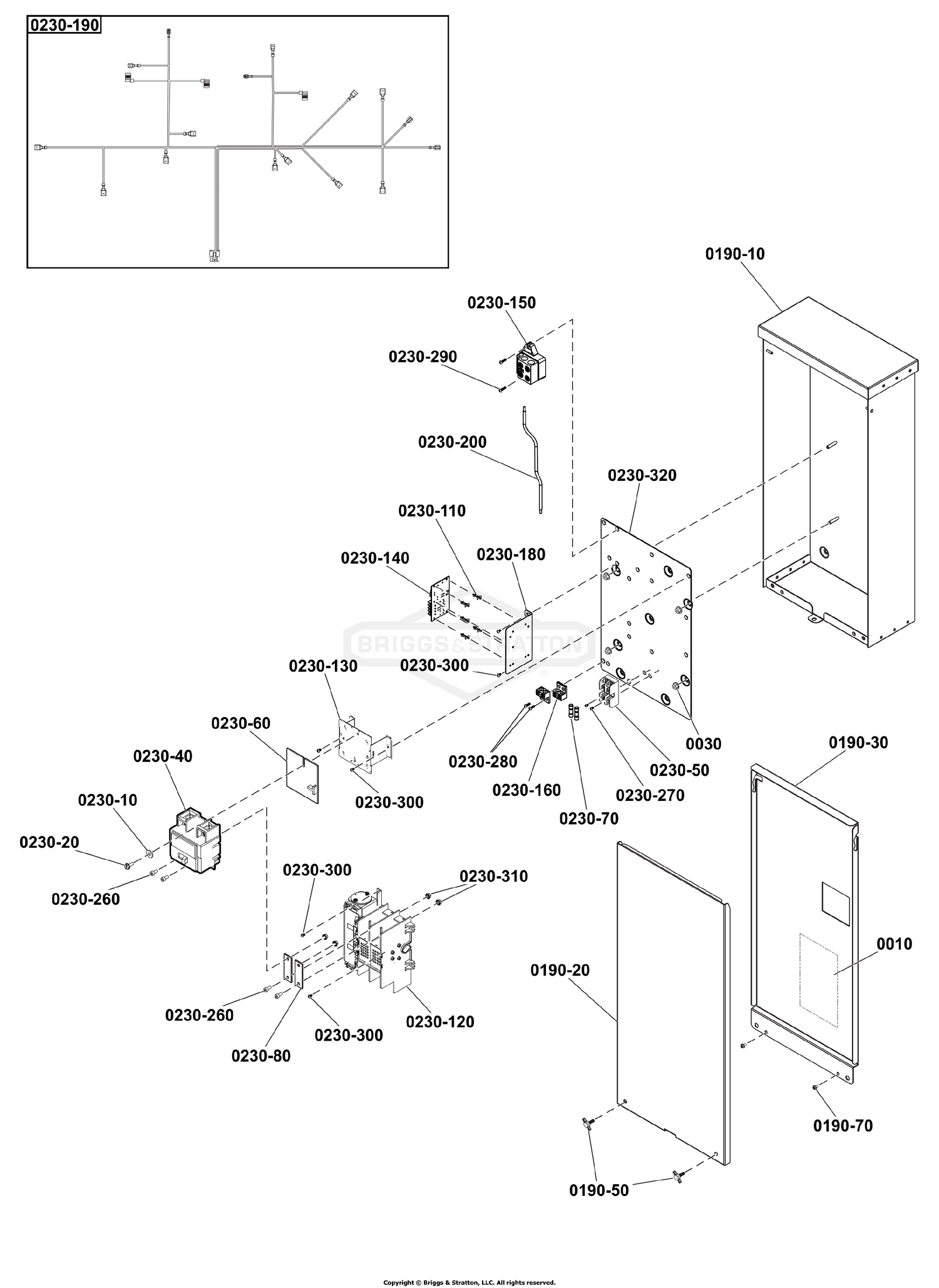 Transfer Switch - Hingeless Enclosure