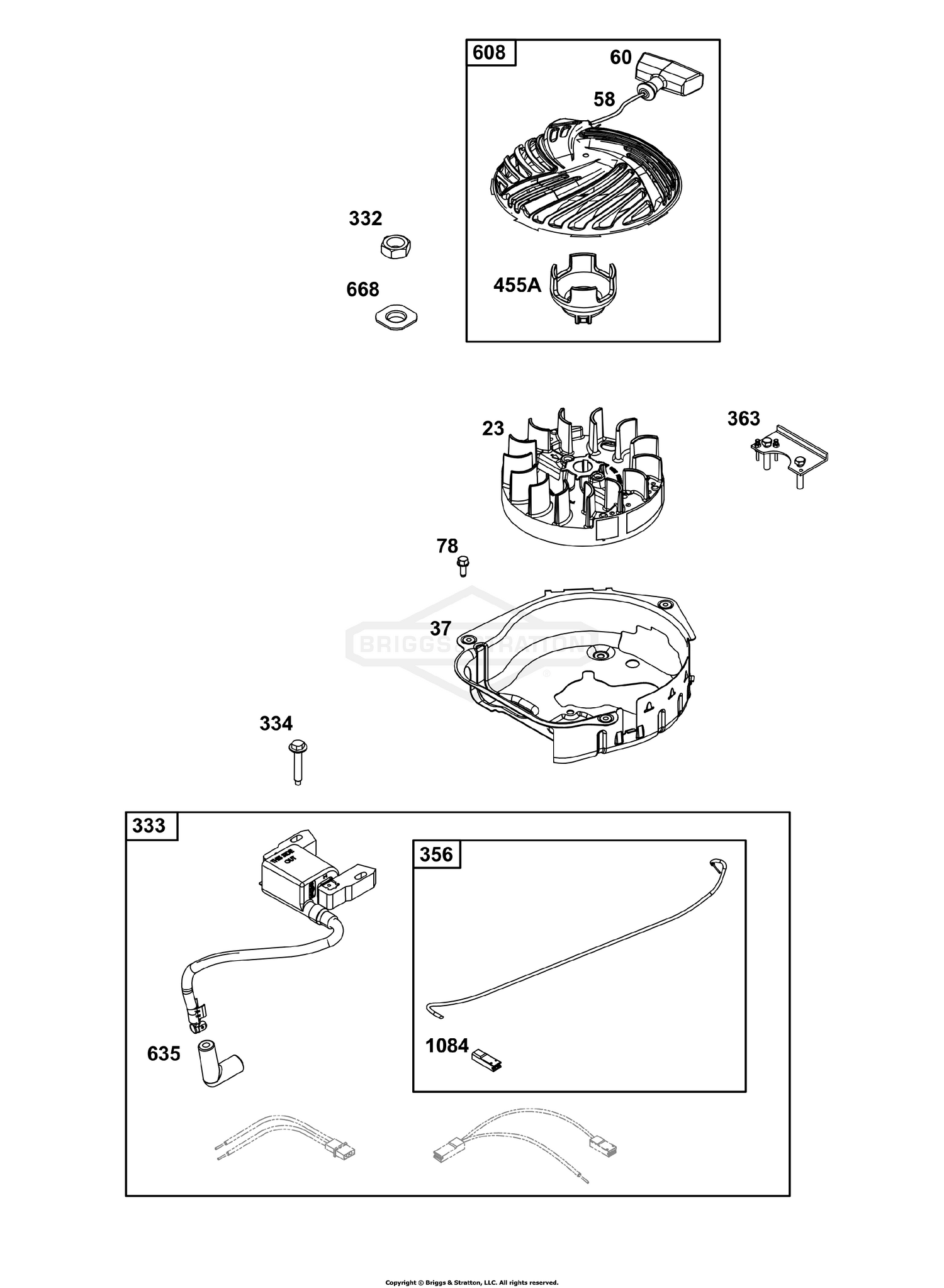 Flywheel, Ignition, and Starter Group