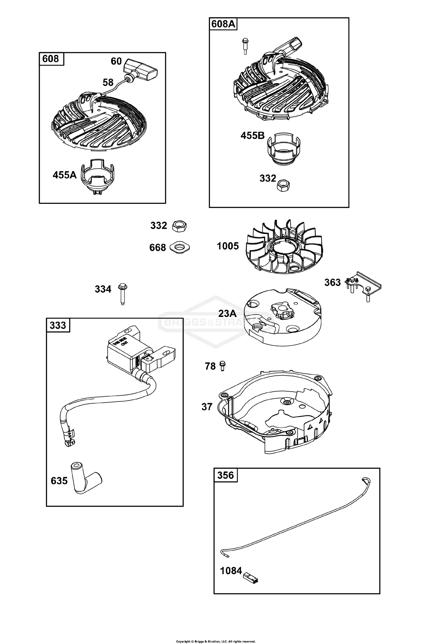 Flywheel, Ignition, and Starter Group