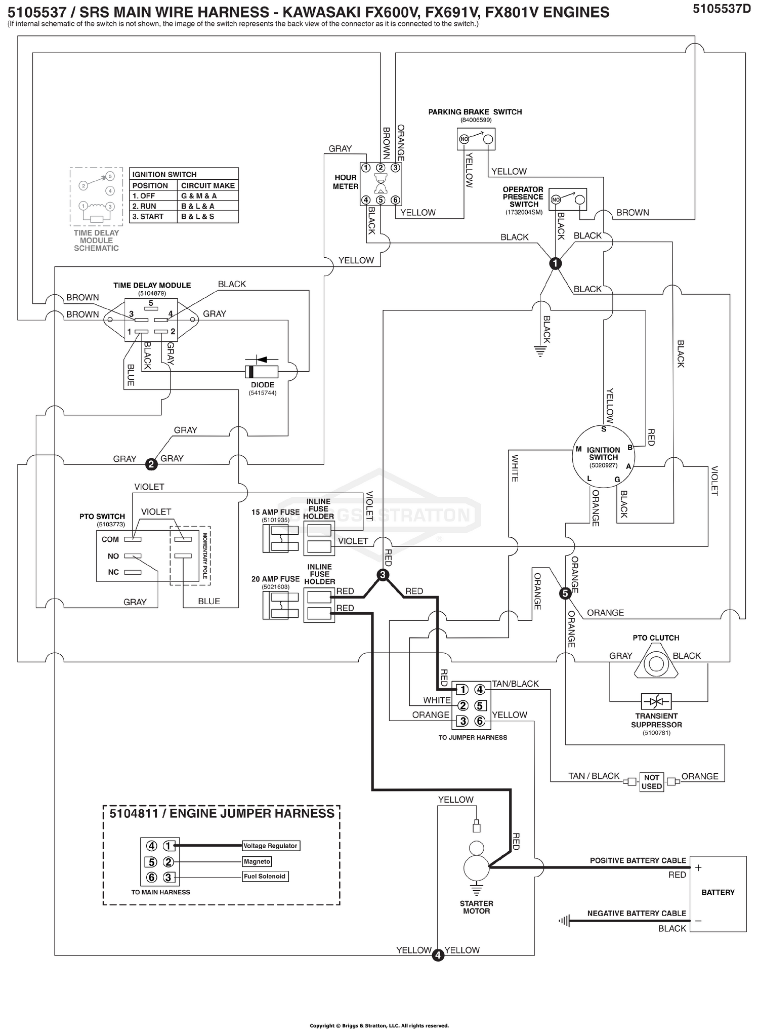 Electrical Schematic - Charging Circuit