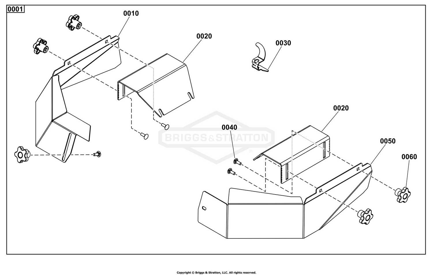 Salt Spreader Baffle Kit - 5601536