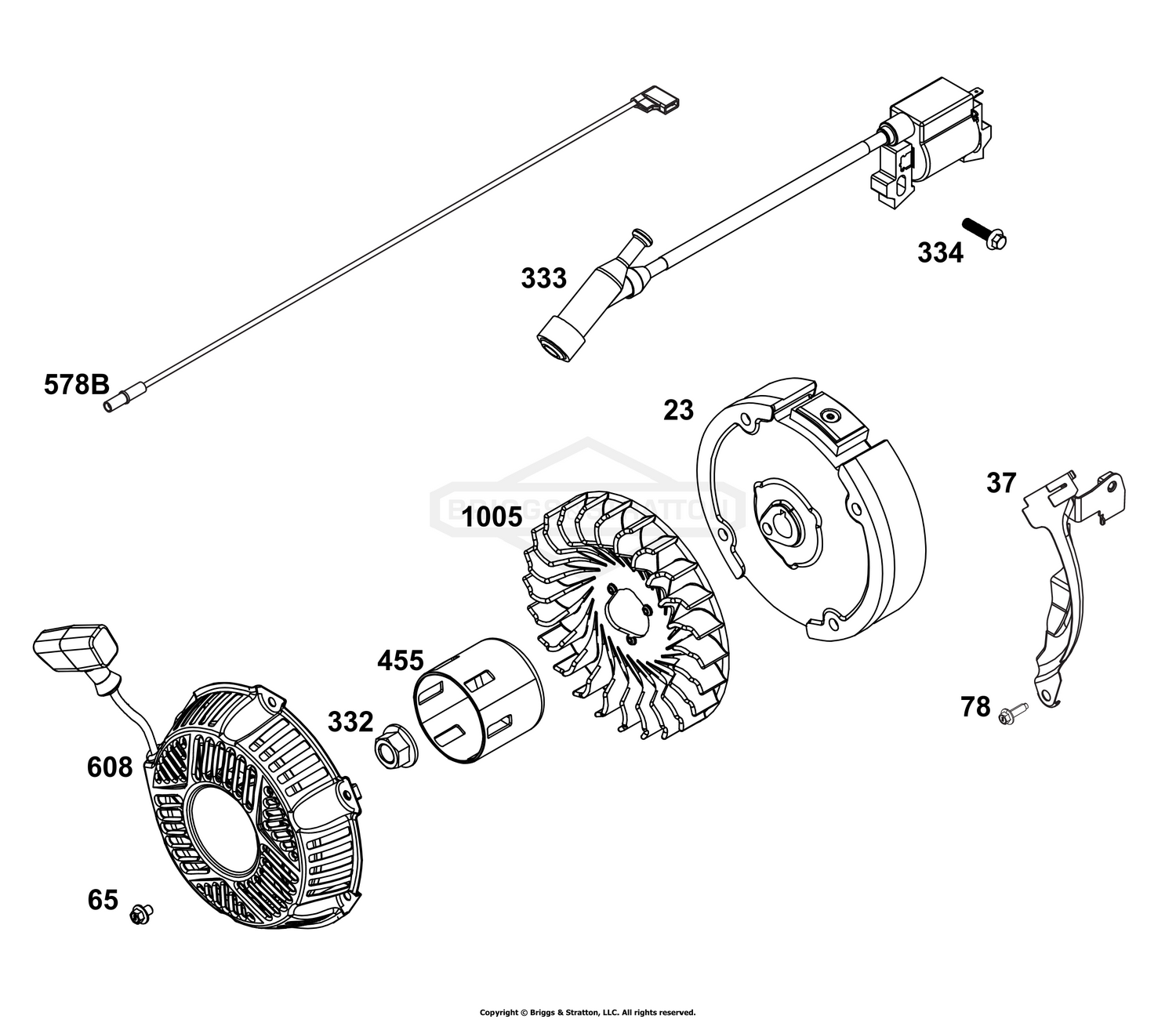 Flywheel, Ignition, and Starter Group