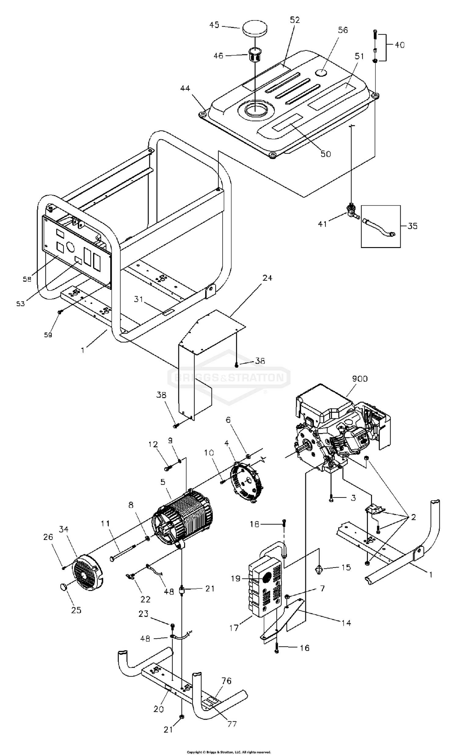 Assembly diagram