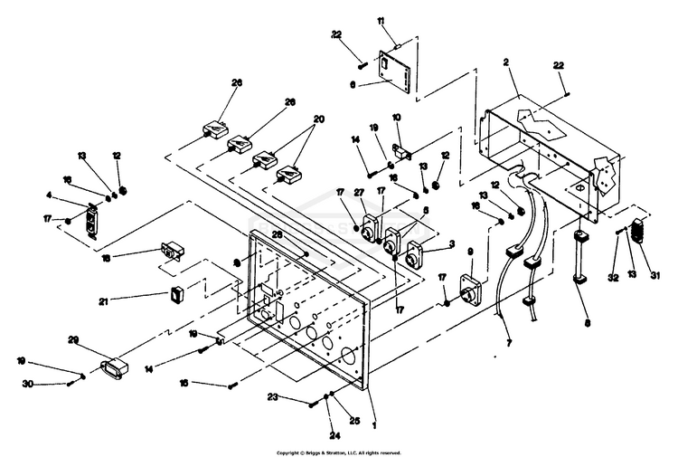 98070 Briggs and Stratton Portable Generator MC8000 PartsWarehouse