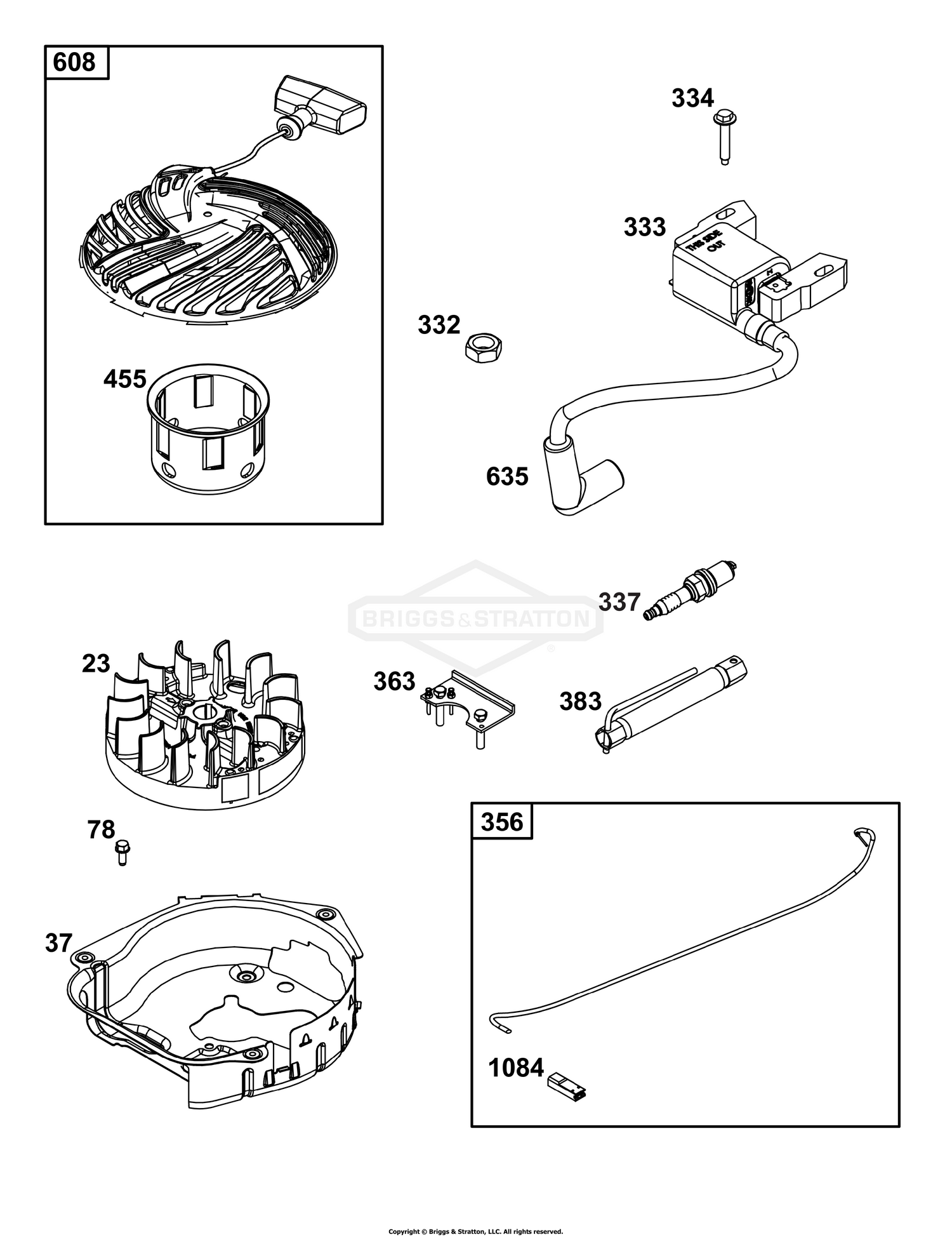 Flywheel, Ignition, and Starter Group