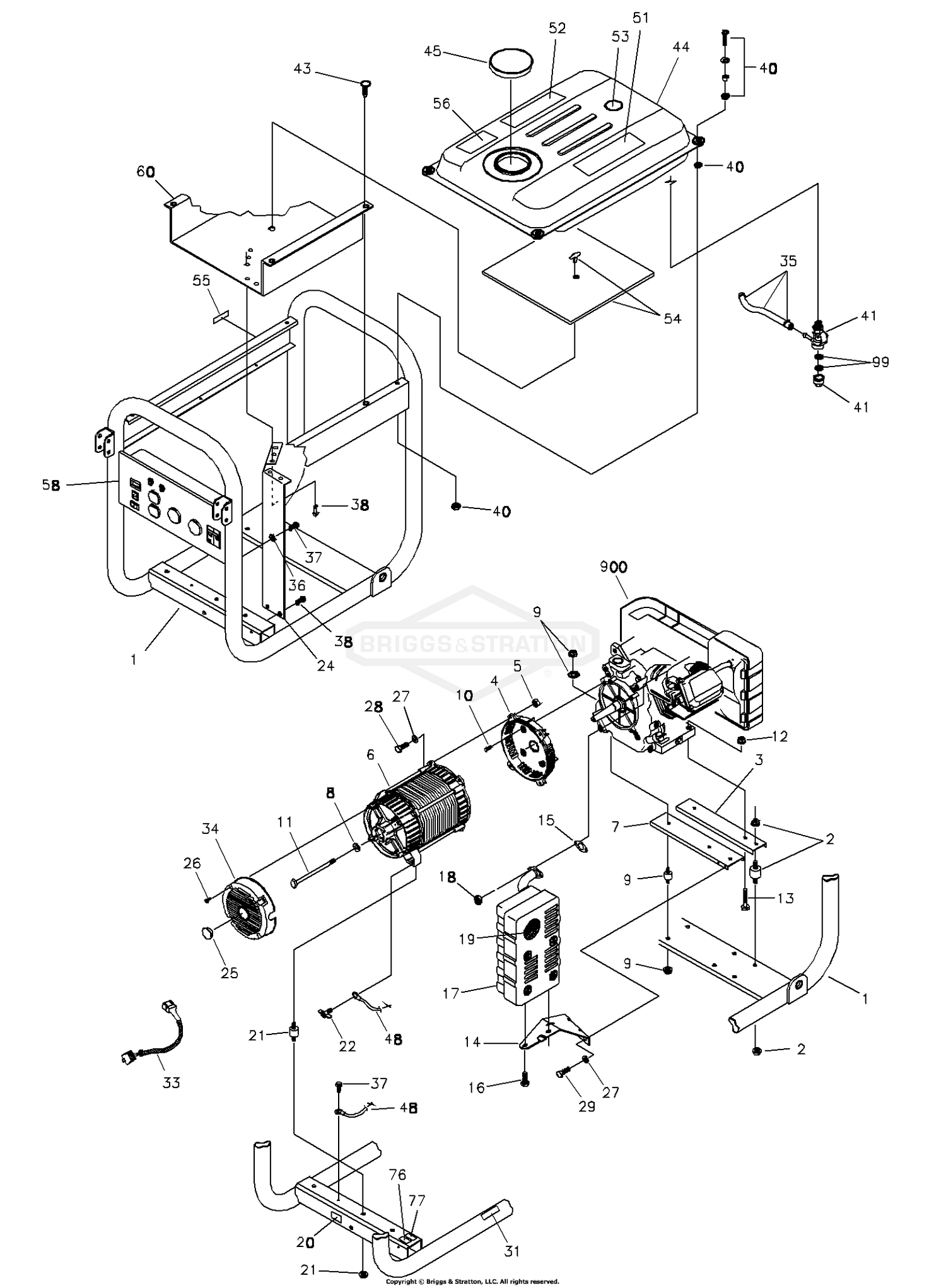 Assembly diagram