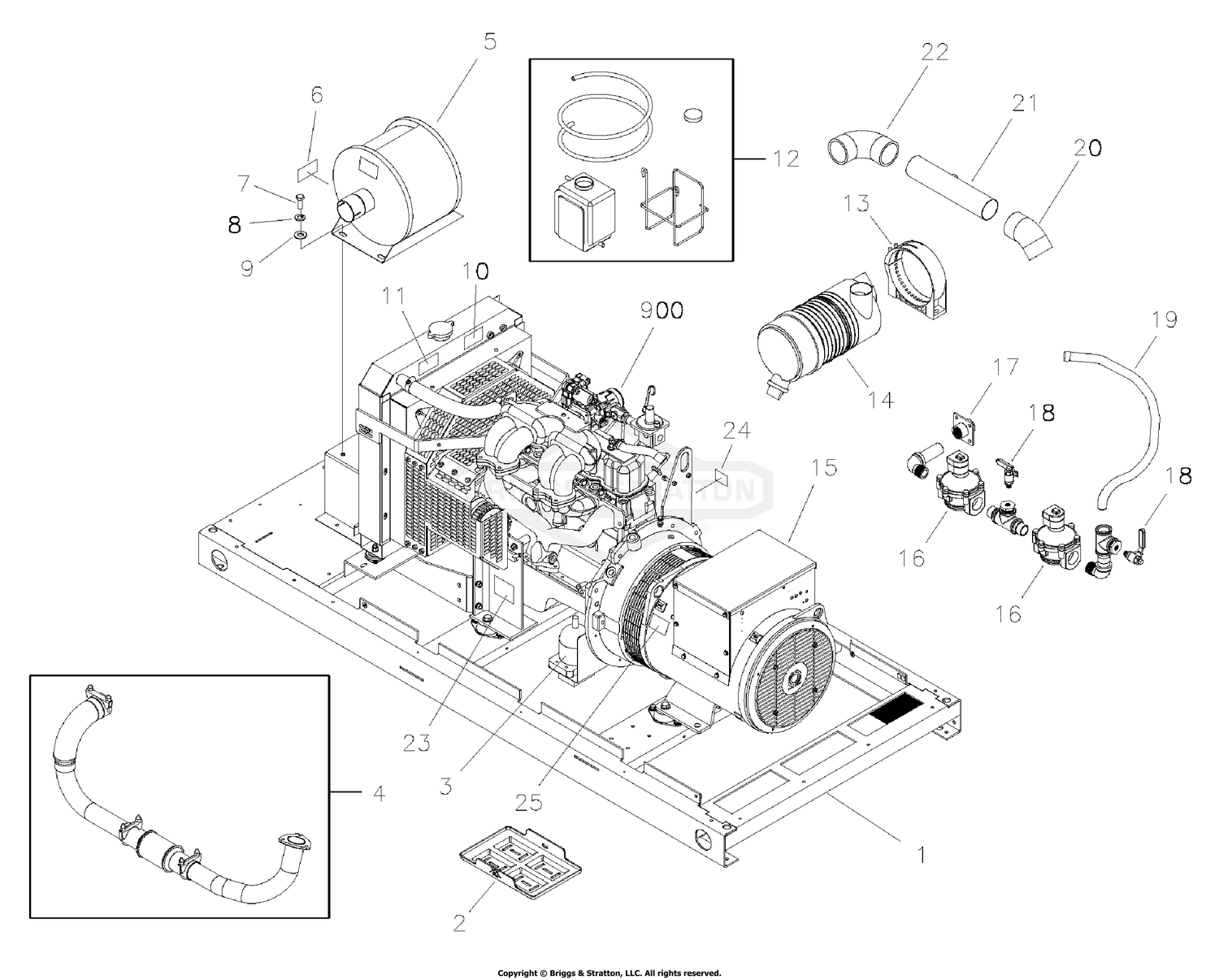 Assembly diagram