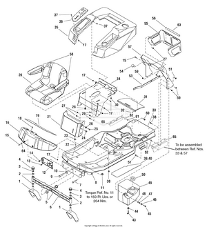 7800338 Briggs and Stratton 107.287860 ZTS 7500 21HP w 42