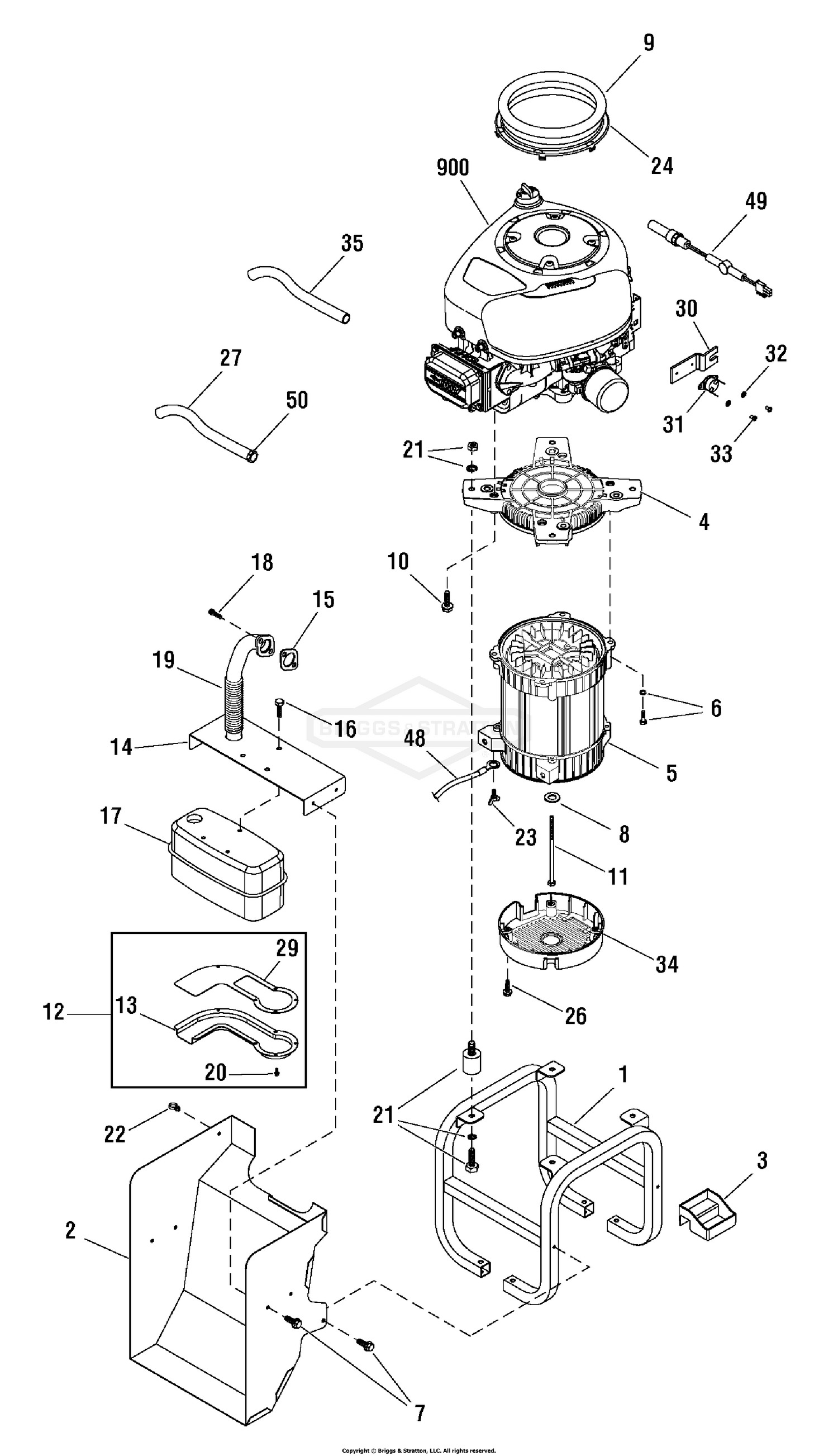 Assembly diagram