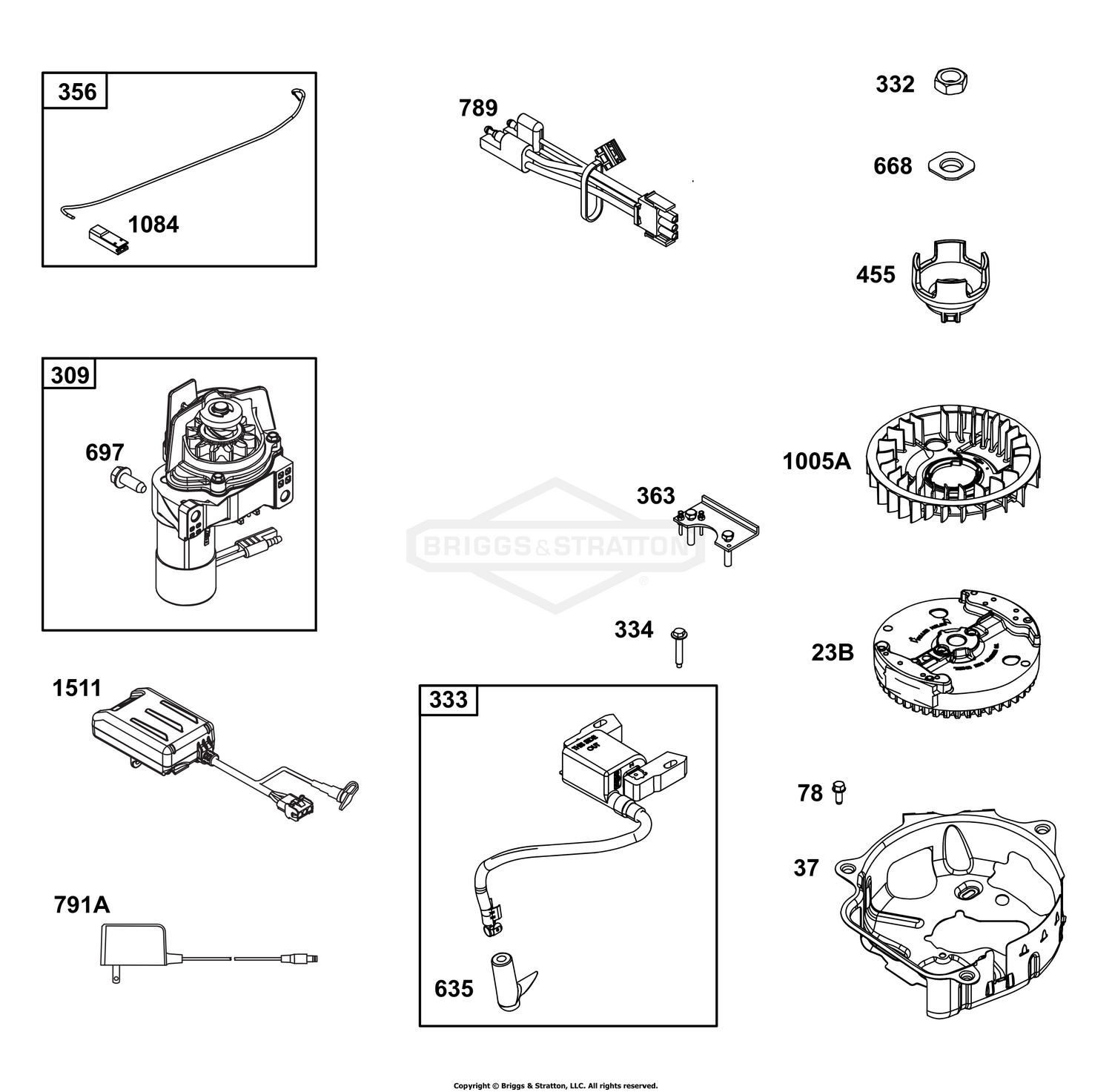 Flywheel, Ignition, and Starter Group