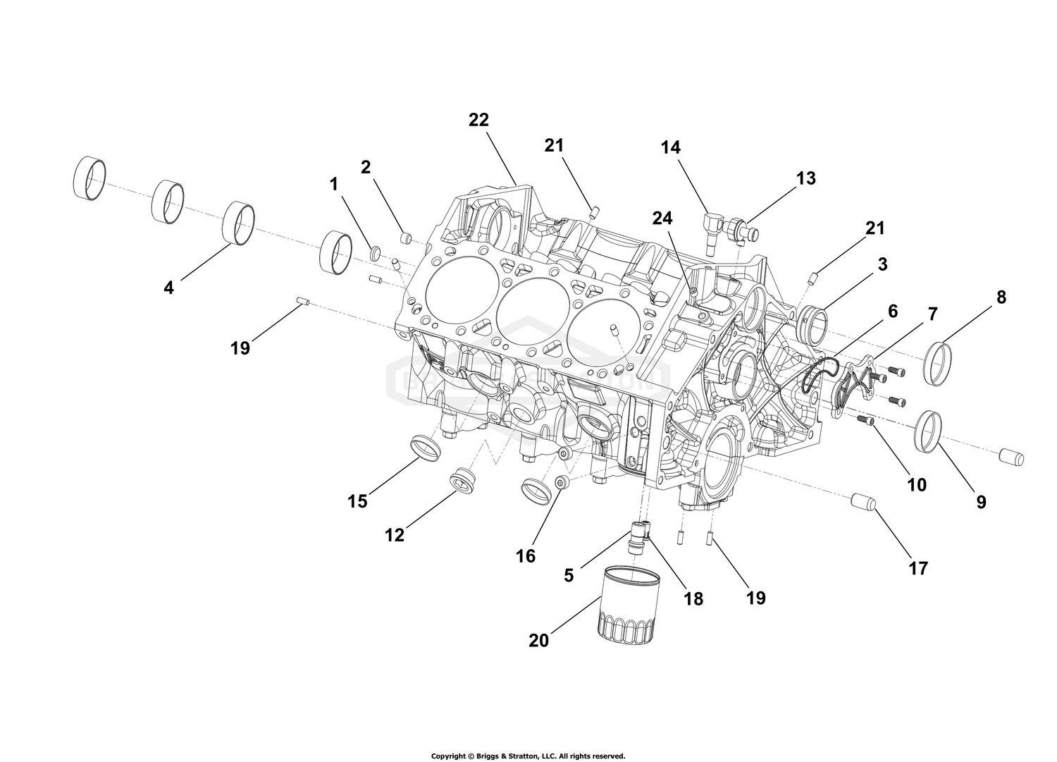 Engine Group - Cylinder Block