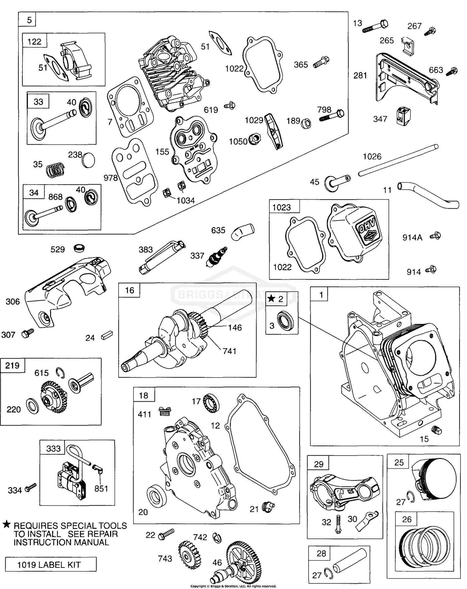 Assembly diagram