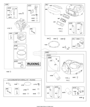 Briggs Stratton 31c707 Repair Manual